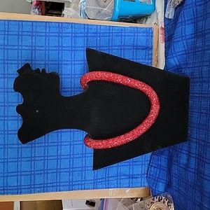 Ruby red necklace